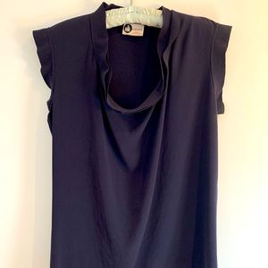 Lanvin cowl neck blouse